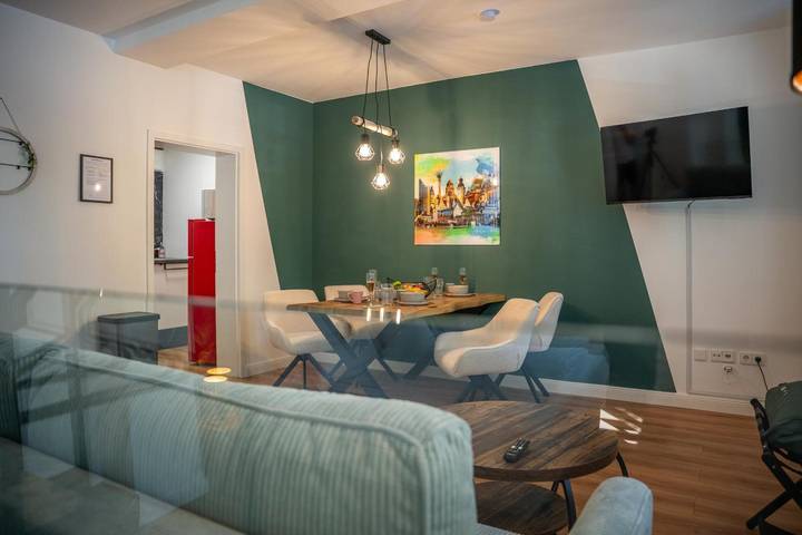 Apartamento inteiro, Apartamento 'Stilvoll & Zentrumsnah im Leipziger Osten' com 53 m² e localização central in Leipzig-Leste, Leipzig