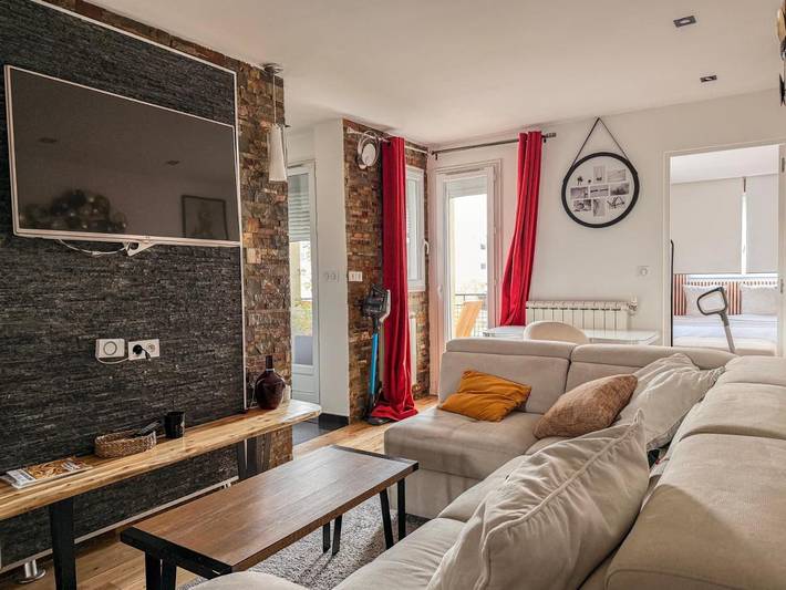 Apartamento de vacaciones para 4 personas, con balcón y vistas - 1
