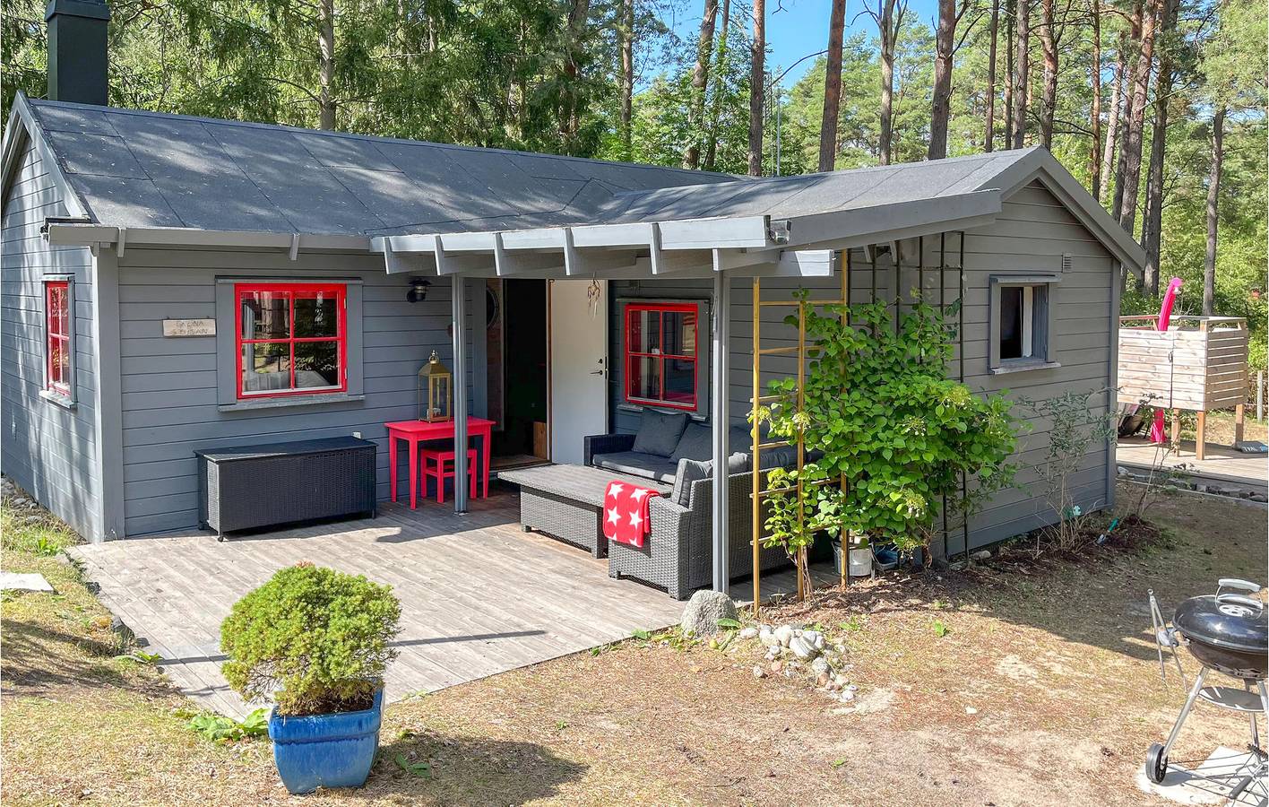 Ferienhaus für 6 Personen mit Terrasse in Ahus, Schwedische Ostsee