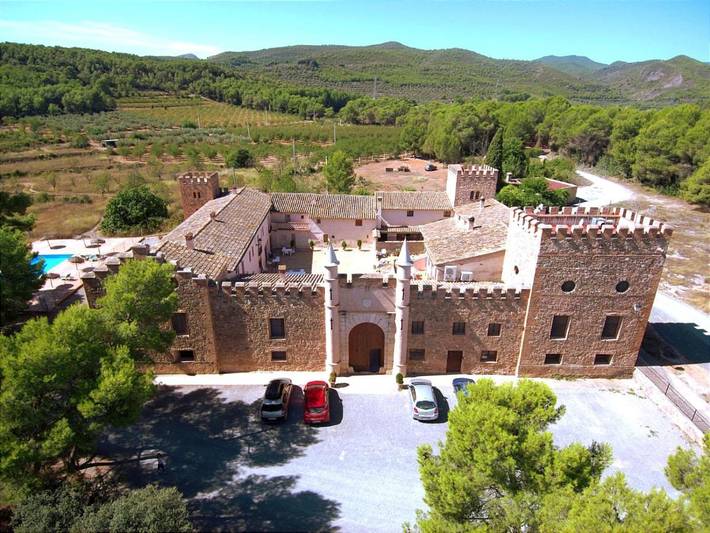 Casa rural para 4 personas, con vistas además de jardín y piscina en Alt Palància - 3