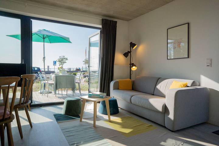 Bungalow für 6 Personen, mit Meerblick und Terrasse