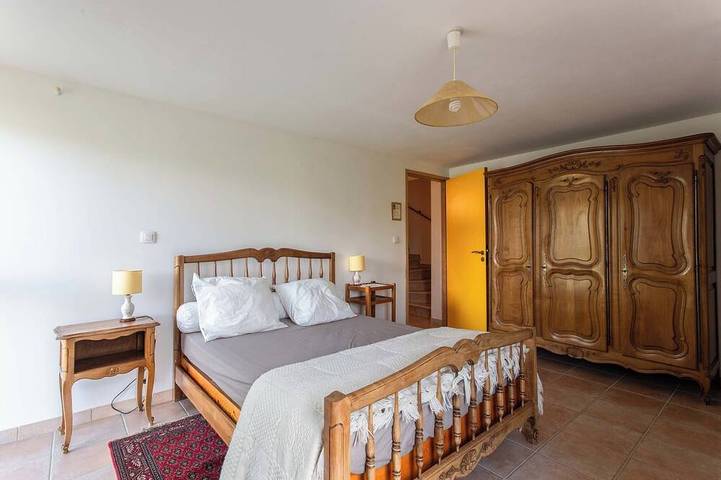 Gîte pour 12 personnes, avec Balcon et Jardin à Crots - 4