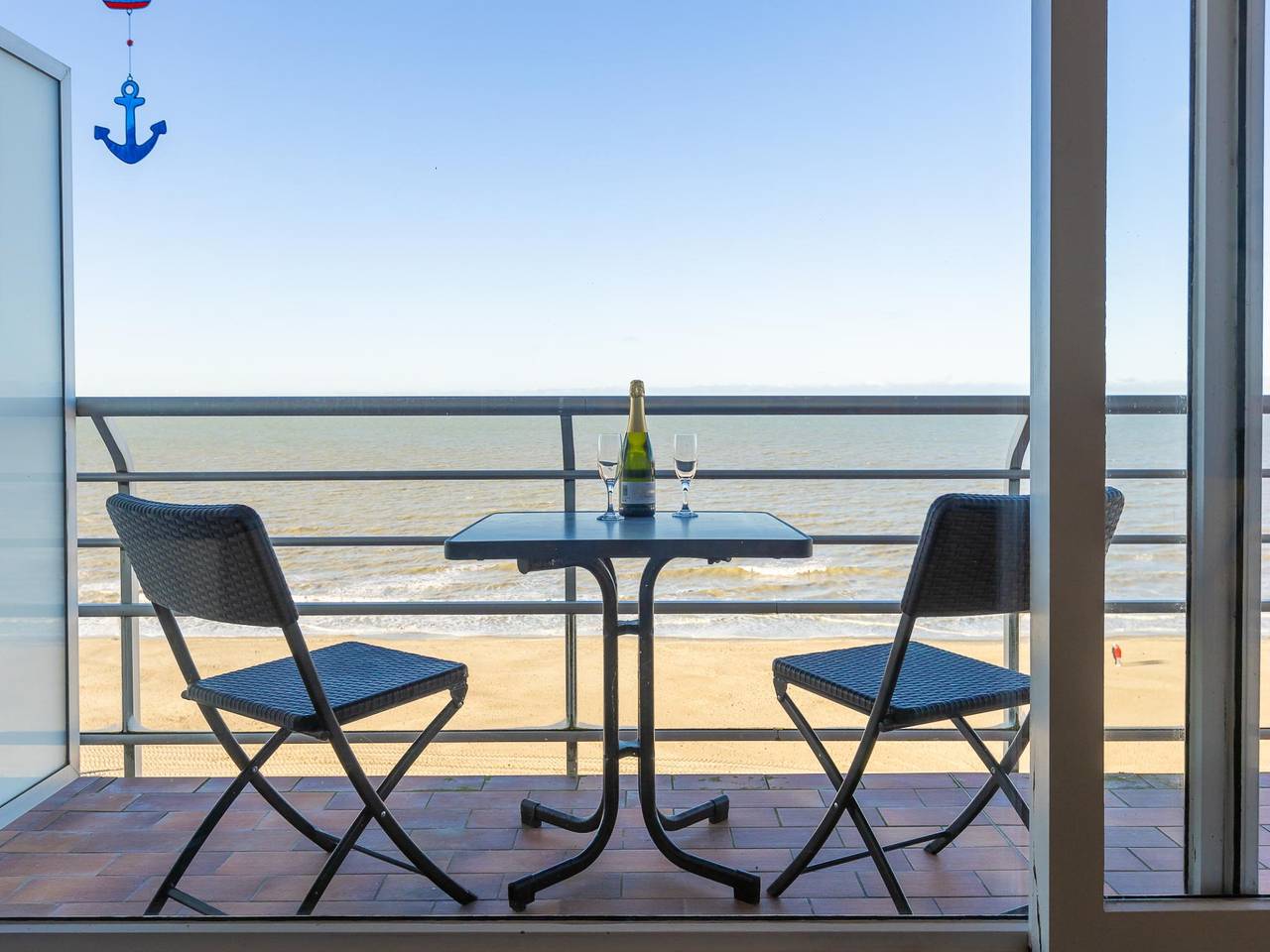 Ganze Wohnung, Wohnung im 6. Stock mit Meerblick in Middelkerke, Belgische Küste