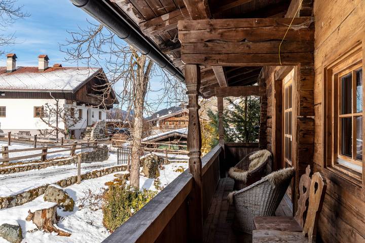 Ferienwohnung für 3 Personen, mit Balkon und Garten in den Kitzbüheler Alpen