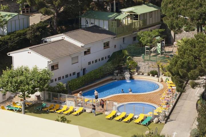 Camping para 5 personas, con jacuzzi y sauna en Cataluña