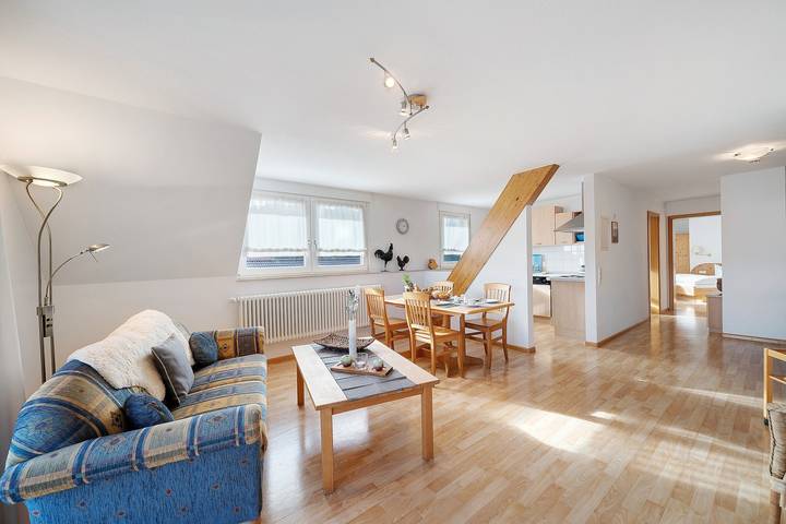 Ferienwohnung für 2 Personen, mit Balkon und Sauna