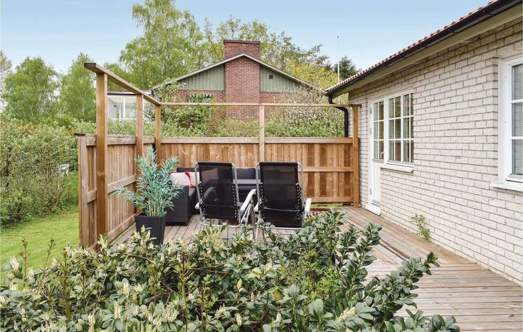 Ferienhaus für 6 Personen mit Terrasse in Yttervägga, Karlshamns und Umgebung