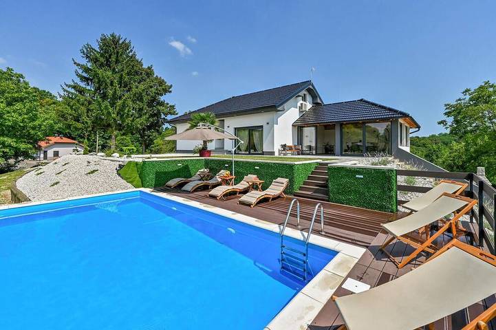 Ferienhaus für 7 Personen, mit Haustier