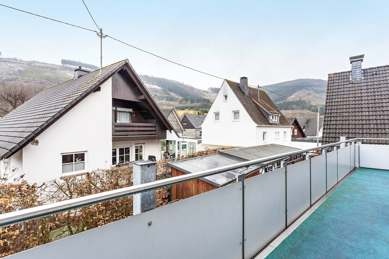 Appartement entier, Appartement 'Ferienwohnung Lenne Traum' avec Balcon in Lennestadt, Sauerland