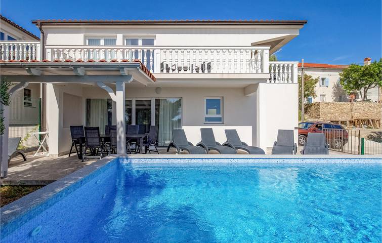 Ferienhaus für 6 Personen, mit Terrasse auf Rab