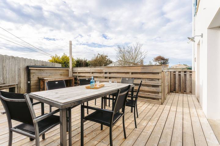 Maison de vacances « Entre Plage et Marais » avec terrasse privée et Wi-Fi in Bourcefranc-le-Chapus, Côte de Beauté