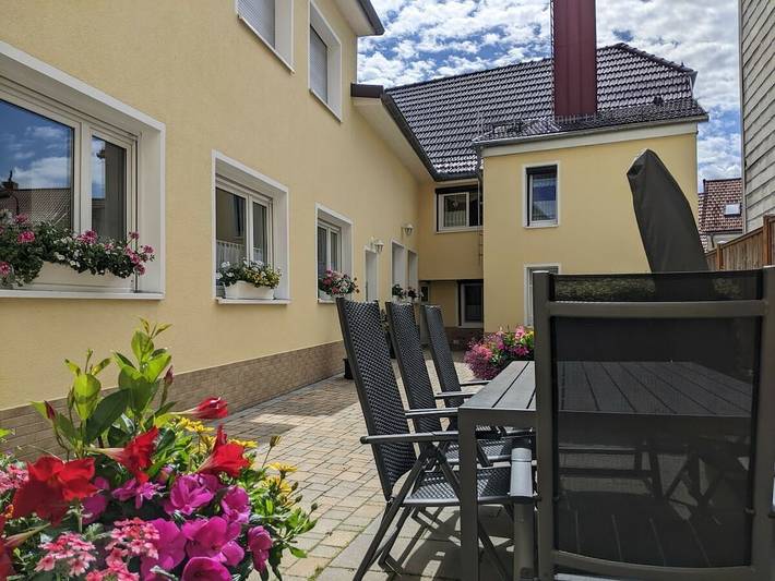 Ferienhaus für 4 Personen, mit Terrasse in Plaue