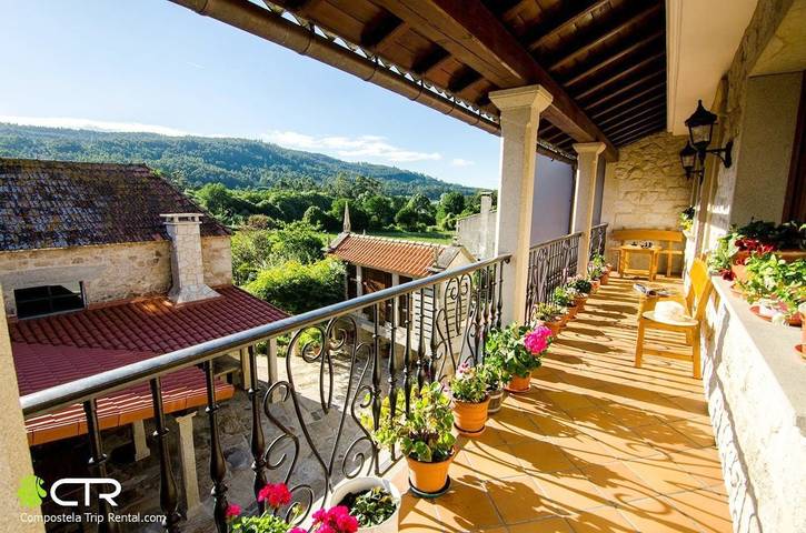 Casa de vacaciones para 7 personas, con vistas y jardín - 1