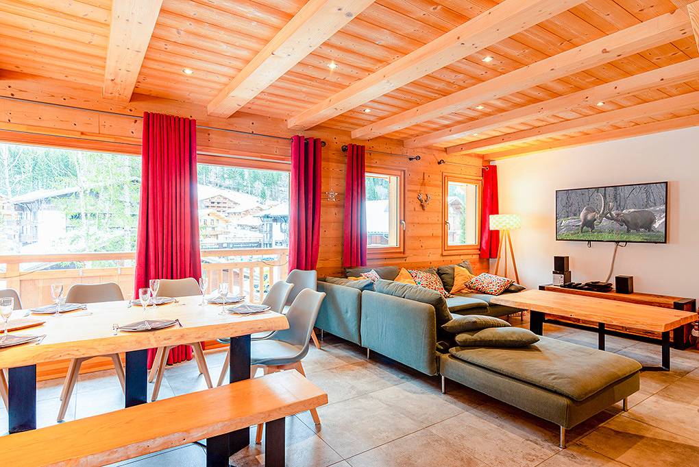 Maison de vacances pour 20 personnes avec terrasse in Chatel, Les Portes du Soleil
