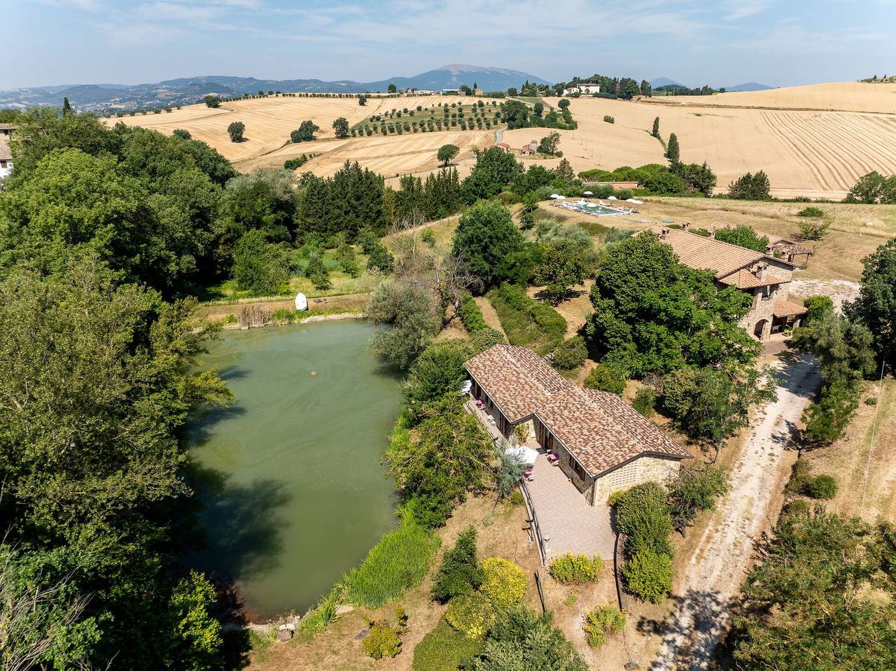 Il Giuncheto, Pool, Amazing View, Umbrian Countryside - Il Giuncheto Chalet Piscina in Perugia, Provincia de Perugia