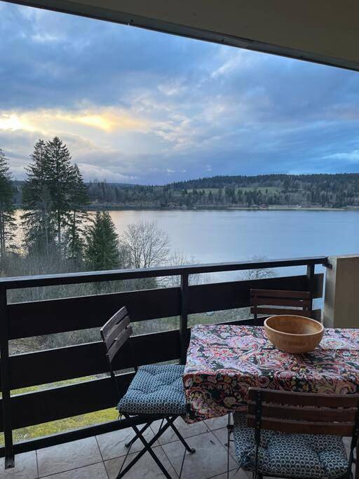 Gîte pour 6 personnes, avec vue sur le lac ainsi que balcon et vue à Malbuisson - 2