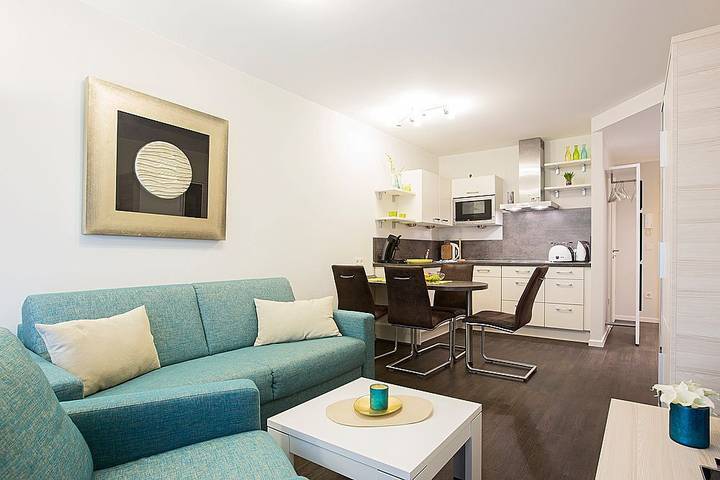 Appartement de vacances pour 4 personnes, avec vue sur le lac ainsi que sauna et terrasse - 1