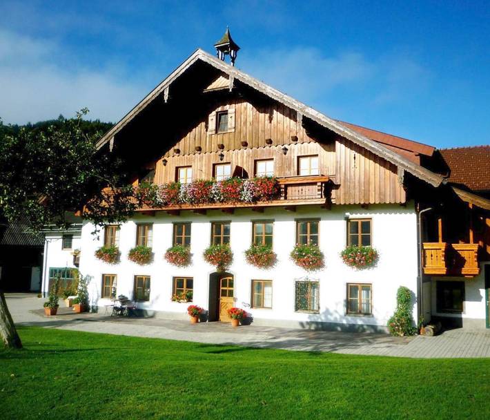 Ferienwohnung für 4 Personen, mit Balkon und Garten in Fuschl am See