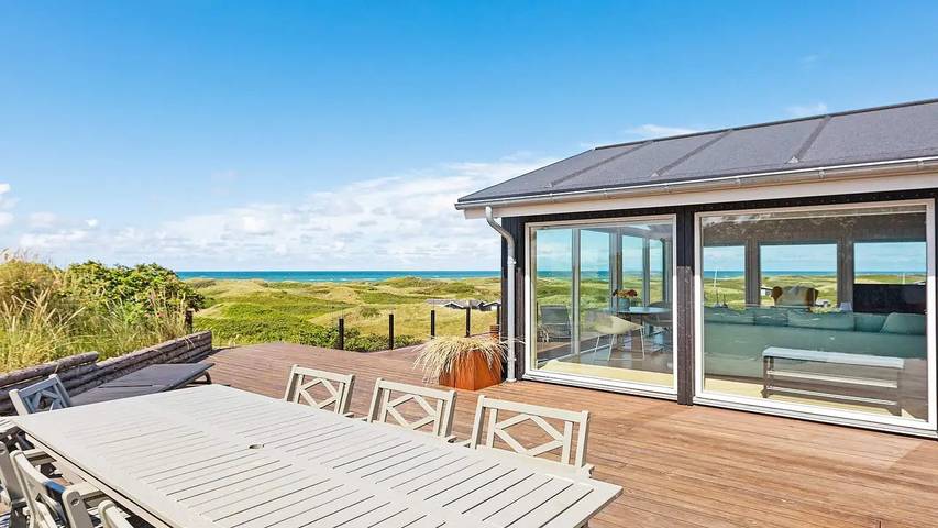 Ferienhaus für 7 Personen, mit Whirlpool und Terrasse in Grønhøj Strand