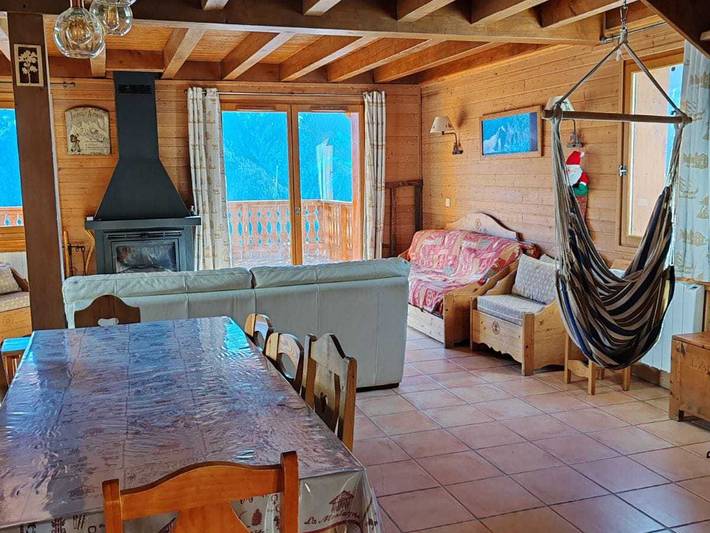 Chalet pour 12 personnes, avec terrasse à Pra-Loup - 3