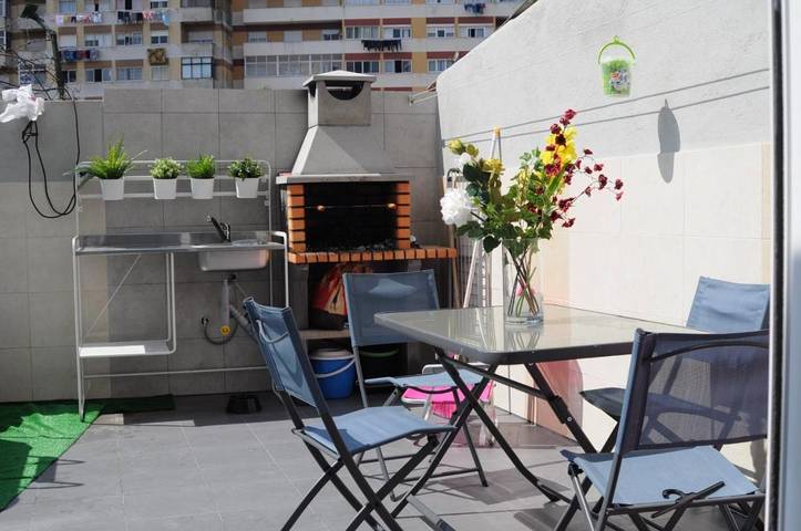 Apartamento de férias para 3 pessoas, com Terraço em Queluz