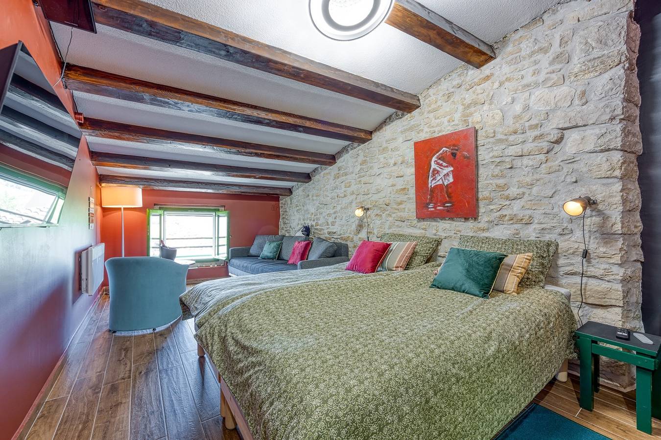 Ganze Wohnung, Romantic Casa Amica with Terrace in Motovun, Zentralistrien