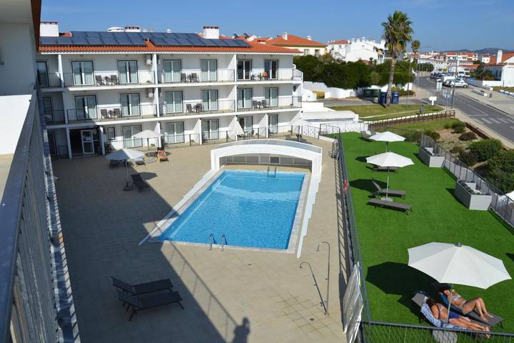 Aparthotel para 4 pessoas, com Terraço e Piscina em Vila Nova de Milfontes