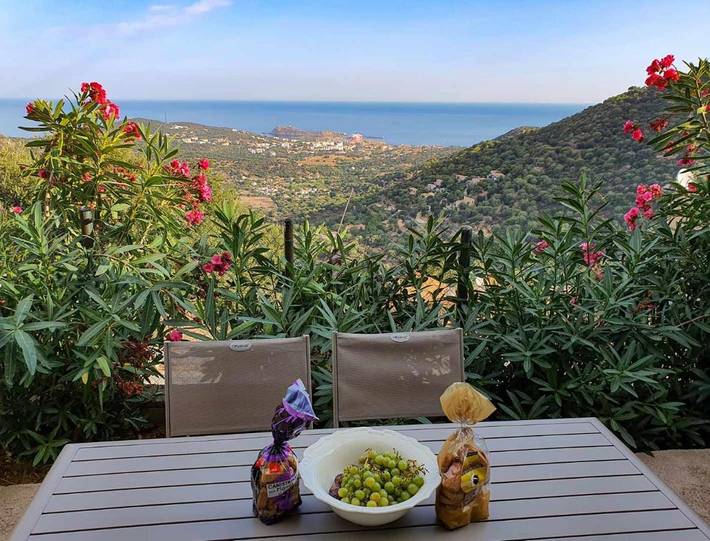 Appartement de vacances pour 2 personnes, avec jardin et vue