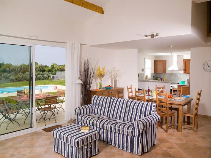 Gîte pour 4 personnes, avec piscine et balcon/terrasse à L'Aiguillon-sur-Vie - 2