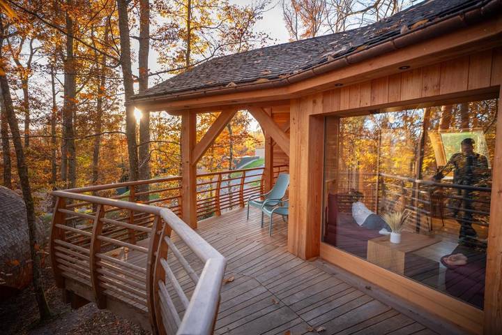 Club vacances pour 4 personnes, avec vue et jardin ainsi que sauna et piscine, animaux acceptés en Alsace - 2