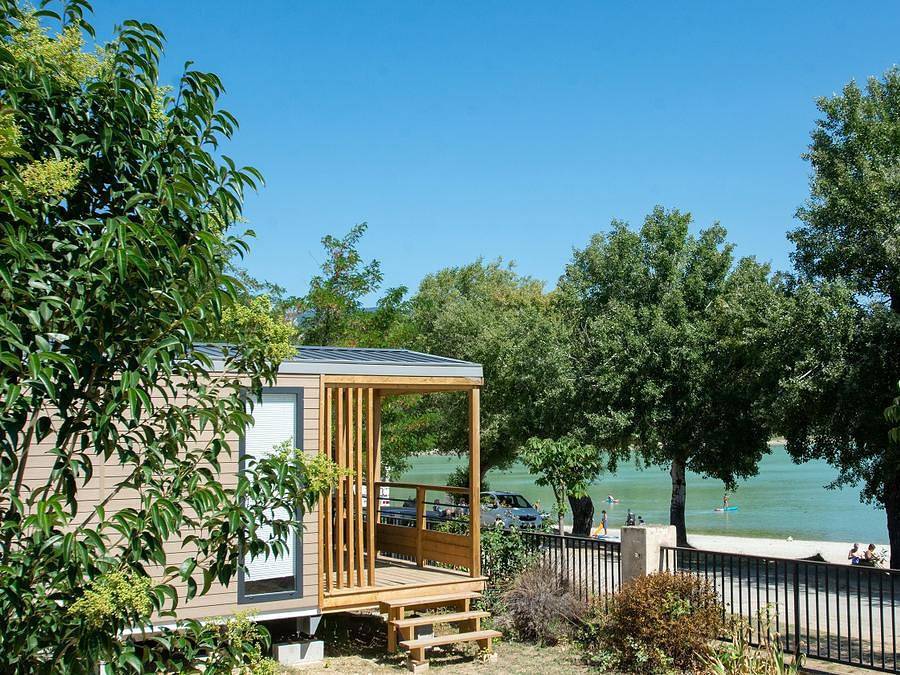 Campasun Etang De La Bonde - Mobilheim 4 personen - Cottage Premium - 27m² - 2 Zimmer in Etang de la Bonde, Cabrières-d'Aigues