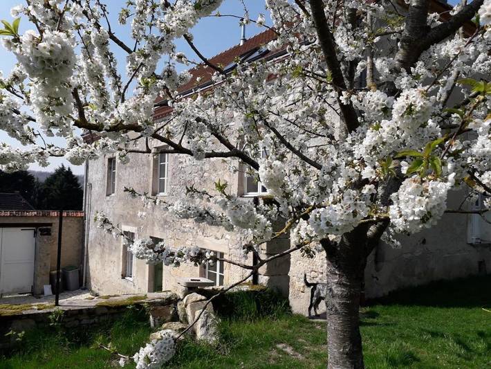 Chambre d’hôte pour 4 personnes, avec Terrasse ainsi que Jardin et Vue dans l' Aisne - 4
