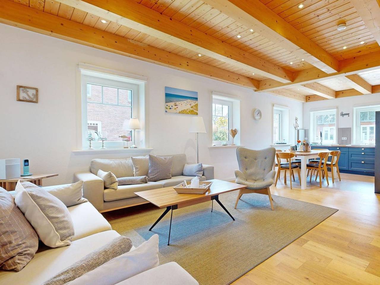 Tills Hüs - Komfortables Ferienhaus mit Terrasse und moderner Ausstattung in Utersum in Utersum, Föhr