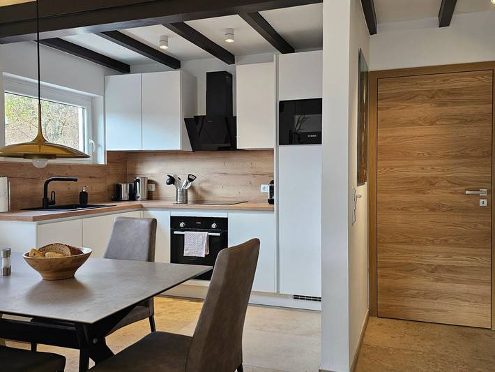Ferienhaus für 4 Personen, mit Balkon und Terrasse sowie Garten in Biersdorf am See