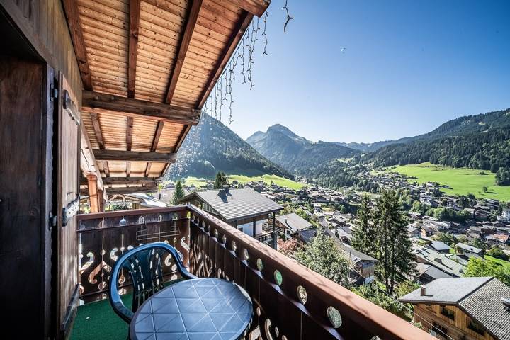 Location de vacances pour 3 personnes, avec balcon à Morzine