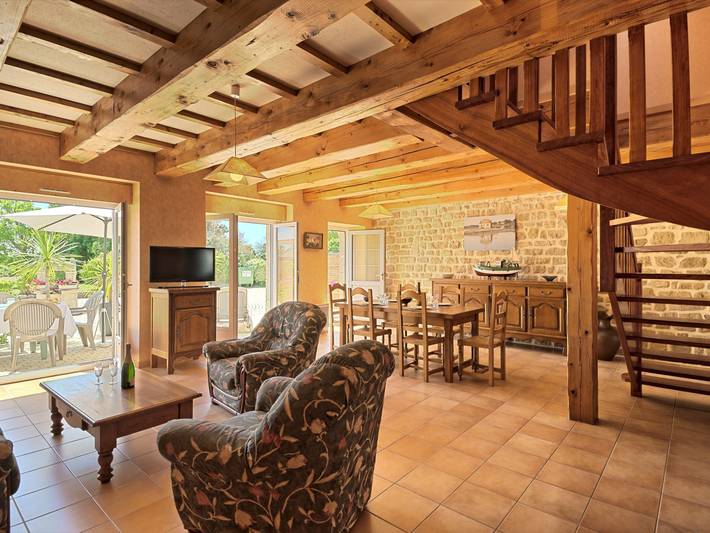 Location de vacances pour 6 personnes, avec terrasse et jardin à Plouhinec (Morbihan) - 4