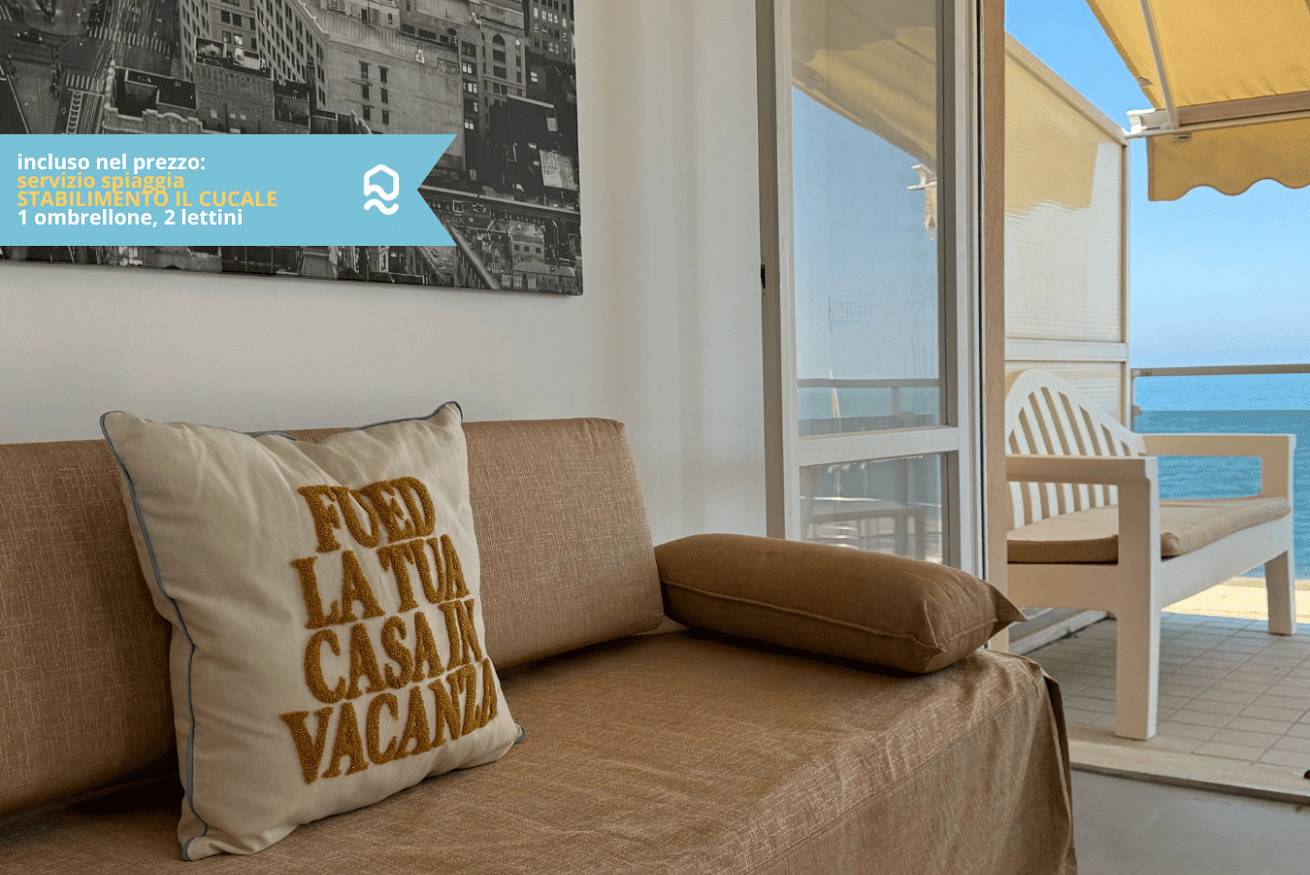Apartamento entero, M431 – Marcelli, new two-room apartment in the center facing the sea in Marcelli, Riviera del Conero