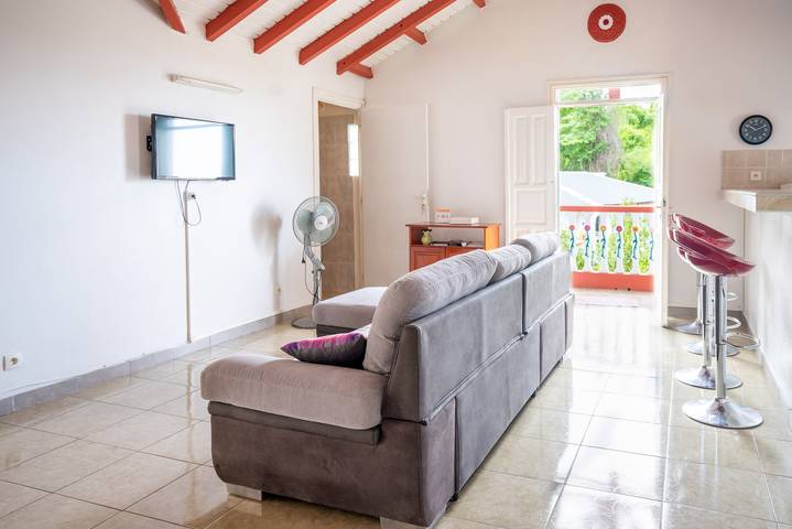 Location de vacances pour 5 personnes, avec balcon à Vieux-Habitants - 4