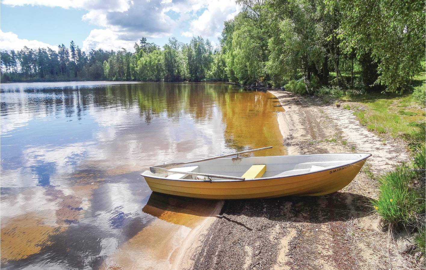 Ferienhaus für 3 Personen mit Garten in Hylte, Halland