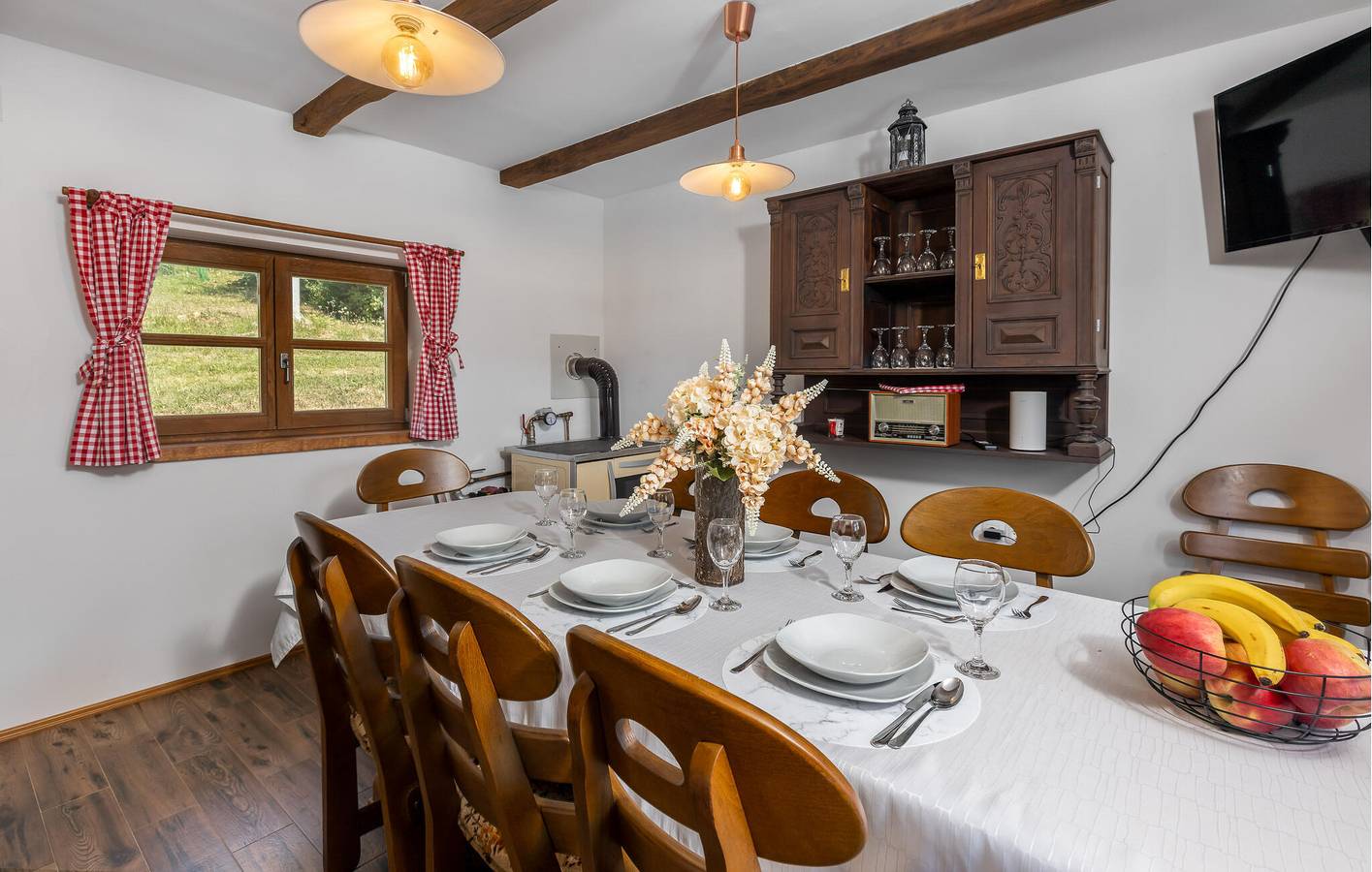 Charmante 2-Zimmer-Wohnung mit Pool und Terrasse, 300 m vom Fluss Dobra entfernt in Ozalj, Karlovac und Umgebung