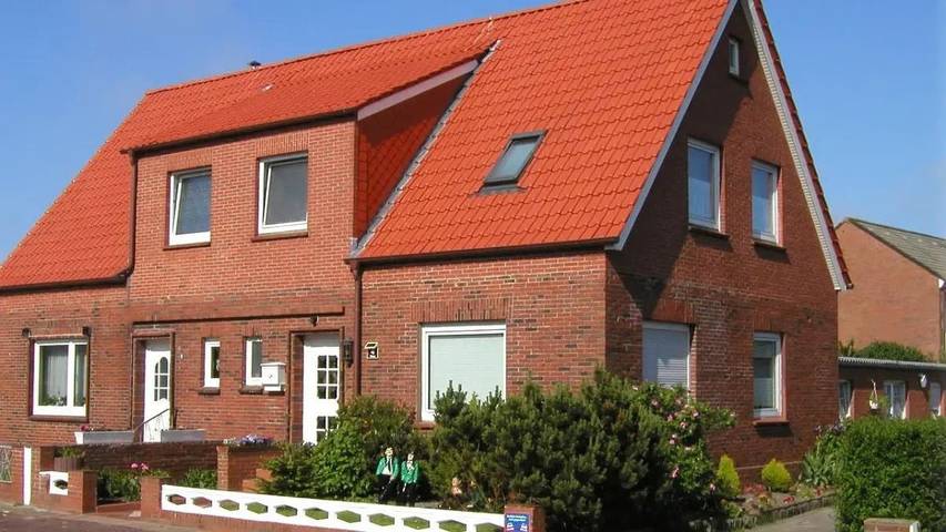 Ferienwohnung für 2 Personen, mit Terrasse auf Borkum