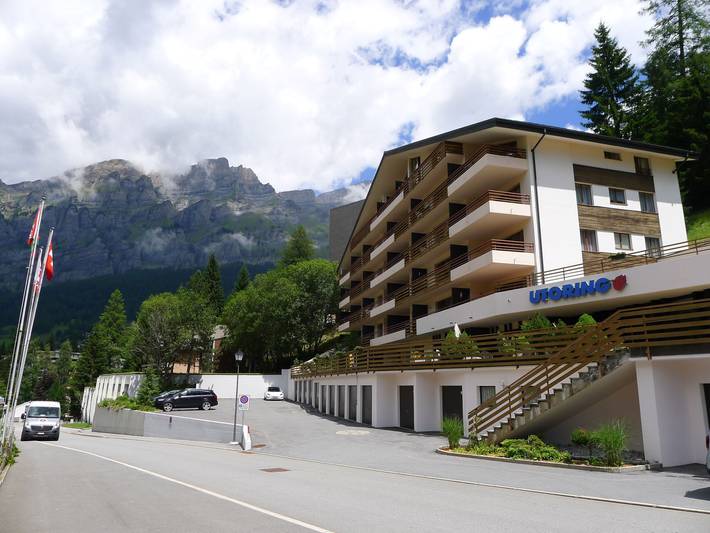Ferienwohnung für 2 Personen, mit Balkon und Terrasse sowie Ausblick im Wallis