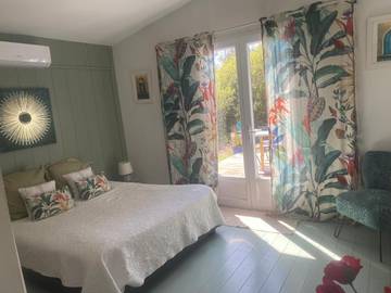 Chambre d’hôte pour 2 personnes, avec jardin à Porto-Vecchio