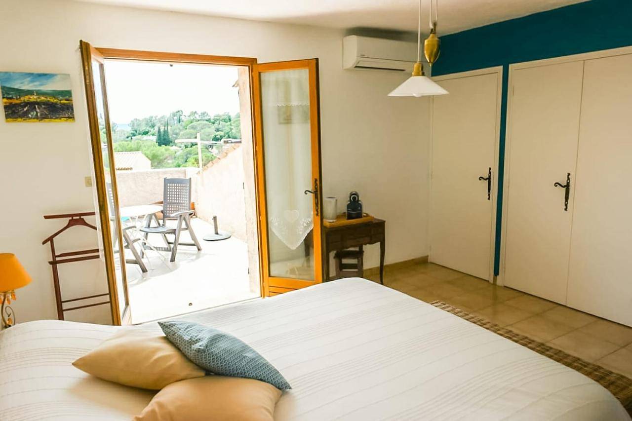 Double Room with Terrace in Fréjus, Côte méditerranéenne (France)