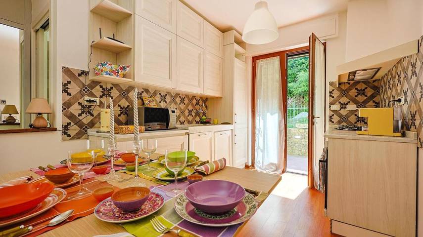 Gîte pour 2 personnes, avec terrasse, animaux acceptés à Busalla