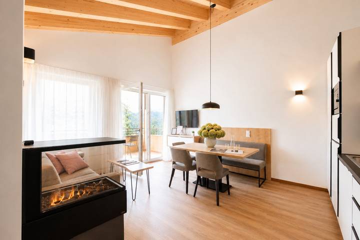 Appartement de vacances pour 6 personnes, avec balcon