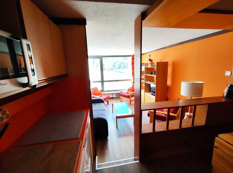 Appartement de vacances entier, 2* 4 Pieces en plein centre station vue pistes in Isola 2000, Isola