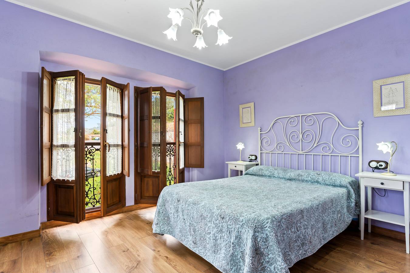 Entire apartment, Apartment 'Geometría' with Mountain View, Shared Terrace and Wi-Fi in Villaviciosa, Costa Verde (Spain)