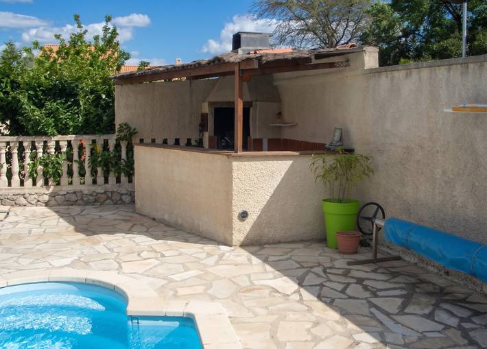 Villa avec jardin à Poussan avec piscine privée ouverte toute l'année in Poussan, Côte méditerranéenne (France)