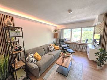 Gîte pour 4 personnes, avec balcon à Loèche-les-Bains